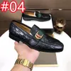 40Style italiensk modeföretag Män designer loafers skor klassiska läder män kostymer skor slip-on oxfords skor lyxiga party toassel skor stor storlek 6 till 12