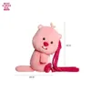 Zaini di peluche Borsa di peluche Loopy Bambola carina Zaino di peluche morbido Cartone animato Borsa di stoccaggio Kawaii di grande capacità Zaino Loopy per bambini Ragazze RegaliL2403