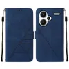 Leather Wallet Cases For Google Pixel 9 Pro Redmi A3 Note 13 4G 5G 13 Plus POCO X6 Pro K70E ID Card Slot Skin Feel Print Hand Feeling Business Lines Holder Flip Cover Pouch