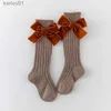 Skarpetki dla dzieci Dziewczyny Kolan High Socks Kidon Big Bow Sockin