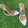 Dress Shoes Design buckle modern womens sandals fashionable summer high heels sexy open style shoelaces nightclub shoes Zapatos printed Q240314