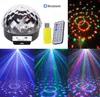 Disco Wireless Bluetooth MP3 DJ Stage Lighting RGB Crystal Magic Ball Mp3 USB Light DMX512 Digital LED Party Light with Remote4342331