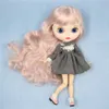 ICY DBS BLYTH DOLL 16 BJD TOY NATURAL SKINY FACEショートヘアホワイトスキンタンスキンジョイントボディ30cm女の子ギフトアニメガールズ240304