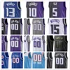 Maglie da basket cucite Chris Webber Jason Williams Mike Bibby Peja Stojakovic Aleksandar Vezenkov JaVale McGee Alex Len Ford Jalen Slawson Colby Mason Jones