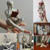 Skulpturen 1PC lesende Frau Harz Statue Desktop Dekoration Ornament Home Wohnzimmer Schlafzimmer Dekoration Home Skulptur Ornamente Dekor