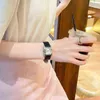 casidy Tank fahion women' watch Women high-end women light luxury niche quartz mall tank ladie new brand-name authentic2747