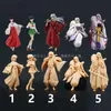 Akcja Figurki Anime Inuyasha Figures Biały model ręcznie rysowany kolorowanki mikromodel Diorama Miniaturowe ozdoby krajobrazowe Zabawki 1/64 Skala LDD240314