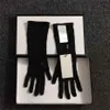 Seksi Mesh Dantel Eldivenler Hediye Kutusu ile İşlemeli Mektup Eldivenleri Kadınlar Alfabe Nakış Glove326y