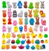 Whole Rubber Floating Toys Cartoon Animals Baby Bath Toys Water Fun Toy Bathtub Floats Squeeze with Sounds1520170