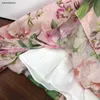 Nouvelles filles jupe enfants vêtements de marque à manches longues fille robes taille 100-150 CM robe de princesse polyester bébé redingote 24Mar