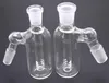 Yüksek kaliteli cam kül yakalayıcı 14mm 18mm 90 derece Cam Bong Ashcatcher Bong Bugbler Ascatchers Su Boru Zz