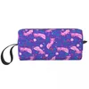 Cosmetic Bags Axolotl Pattern Travel Toiletry Bag For Women Salamander Animal Makeup Organizer Beauty Storage Dopp Kit Case Box