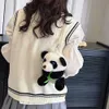 Çantalar All-Match Peluş Peluş Çapraz Çantalar Oyuncak Hediye Sevimli Küçük Çantalar Sevimli Panda Çanta Kore tarzı çanta Kadın Çanta