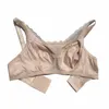 Reggiseni 2024 Reggiseno da donna per inserti in silicone Post mastectomia Tasca intima per cancro al seno Lingerie femminile in pizzo con