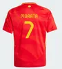 2024 2025 España camisetas de fútbol Pedri Lamine Yamal Pino Merino Rodrigo Sergio M.asensio Ferran Hombres Niños Kit Hermoso Redondo Caldentey 24 25 Camiseta de fútbol