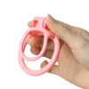Mamba – dispositif de chasteté à Double anneau ouvert pour homme, Cage légère, verrouillage, ceinture d'entraînement, jouets sexuels pour adultes