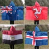 Tillbehör Irak Flag Cape Body Flag Irak National Flag Banner 3x5ft World Country Flag Cape Polyester, gratis frakt