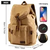 Школьные сумки, парусиновый рюкзак, винтажный повседневный рюкзак унисекс, 17-дюймовый ноутбук с USB-портом для зарядки, школьный рюкзак, студенческий Mochia