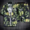 Costume de créateur Hawaiian Beach Set Hommes et Femmes Personnalisé Imprimé Chemise À Manches Courtes Bord De Mer Loisirs Vacances Shorts Floral Homme Px1l