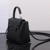 Nano -Gürtelbeutel Körnige trommierte Leder Umhängetasche echte Designer Luxus Fashion Crossbody Handtasche Frauen Klappen Tasche Lady Wallet Geldbeutel Hochqualität