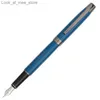 Fontänpennor Fontänpennor Picasso Handritning Fountain Pen Blue NiB 0,5 mm NIB Fountain-PENTS Presentkontor Business Writing Stationery Supply Q240314