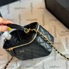 Italin Ladies Lambskin Suitcase Black White Makeup Box Bags Lipstick Card Holder Cosmetic Case Top Handle Totes GHW Crossbody Shoulder Handbag 18x10cm Vanity Purse