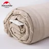 Gear NatureHike Ultralight Cotton Sleeping Bag Liner kan vara fritt skarvad utomhus rese bärbar hotell smutsigt lakan mjukt