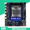 KLLISRE X99 마더 보드 콤보 키트 LGA 2011-3 XEON E5 2640 V3 CPU DDR4 16GB (2PCS 8G) 2666MHz 데스크탑 메모리