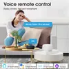 Tuya WiFi Smart Socket 3 PIN Plug South Africa إلى UU UK Adlet Adapter Power Monitor Voice for Home Alexa 240228