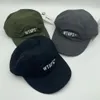 WTAPS été 5 panneau casquette de camp cordon réglable Baseball Hip Hop camionneur s pour hommes femmes ajusté papa chapeau 2203122513