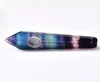 911cm Natural Colorful Florite Carving Stick Pipe Gift Reiki Mineral Stone Healing Quartz Crystal Pipes for Smoking Energy Medi5647198