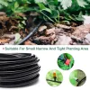 Boubles 560m 1/4 '' Garden arrosage du jardin 4/7 mm PVC Micro Irrigation Pipe d'irrigation Drip Sprinkler Sprinkler Garden Lawn Balcony Greenhouse