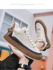 HBP Non Brand Mens Shoes New Fashion Trend Youth Sports Board Shoes Thick Soles Comfortable Work Casual Shoes