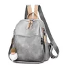 Schultaschen Mode PU Leder Frau Mini Rucksack Outdoor Reisen Grün Kleine Damen Handtaschen Leichtigkeit Weibliche Umhängetasche Wasserdichte Dame