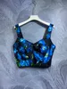 Womens Tank Camis Luxury Clothes Dol&Gab Sexy Floral Tops Summer Sunshine Cloth Holiday Beach Clothing Size S To XL