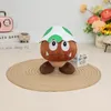 Lovely 6 Inch Goomba With Dinasaur Eggshell Plush Toy Cloth Mouth Goomba Stuffed Plush Children Playmate Plushie Kids Toy