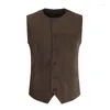 Gilet da uomo 2024 Commercio estero Canotta casual Canotta con scollo a V Abito da lavoro formale slim fit Velluto a coste