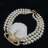 Вивиан Вествуд ожерелье женские дизайнерские золотые украшения женские ожерелья клевер золото серебро кубинская цепочка колье женская роскошная классическая подвеска из нержавеющей стали