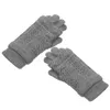Cycling Gloves Outdoor Riding Knit For Women Girls Warm Mittens Cold Weather Short Hiking Mens