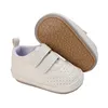 Primeiros caminhantes da criança PU tênis infantil bebê menino menina prewalkers antiderrapante borracha sola berço treinadores sapatos de caminhada