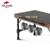 Furnishings Naturehike Igt Folding Table Outdoor Portable Camping Picnic Bbq Tools Aluminum Alloy Table Combined Cooking Table 30kg Bearing