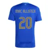 Argentyna 3 gwiazdki koszulki piłkarskie pamiątkowe fanów Wersja Messis Dybala di Maria Martinez de Paul Maradona Kit Kit Men Men 2024 Copa America Cup Camisetas