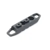 Ma Gaipu Metal 3-slot KEYMOD MLOK Rail Base Hollow Rail Bar Toy Accessories Model