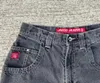 JNCO Shorts Y2K Hip Hop Gráfico Impressão Baggy Denim Gym Shorts Mens Womens Verão Harajuku Gótico Homens Basquete Shorts 240308