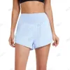 2023 Summer New Fiess Sports High Waist Anti Walking Light Speed Drying Running Shorts Women's Yoga Pants