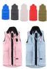 Tüy Sonbahar Kış Kanada ABD Tarzı Erkek Aşağı Ceket Gerçek Yelek Siyah Etiket Kaz Moda Erkekler Kadınlar Gilet Parka Bodywarmer Advancan3344033