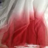 Tessuto GLace 3Y/Lot tessuto a rete con perline 3 tessuto a rete di colore sfumato morbido tessuto trasparente per la decorazione di nozze TX810