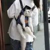 Pet Cat Bags Breathable Outdoor Pet s Small Dog Cat Backpack Fashion Travel Pet Bag Transport Puppy 240312