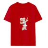2024 Designer-Damen-T-Shirt, POLO-Shirt, bedrucktes Damen-Sommerneues, 100 % hochwertiges Baumwoll-T-Shirt