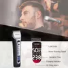 Professionell hår Clipper Ceramic Blade Hair Trimmer LCD Display Strong Power Salon Barber Hair Cutting Machine för män 240301